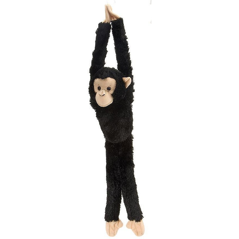 Chimpanz avec pieds et mains en velcro