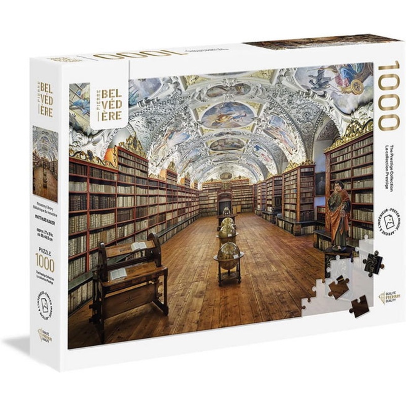 Bibliothque du monastre - 1000 mcx