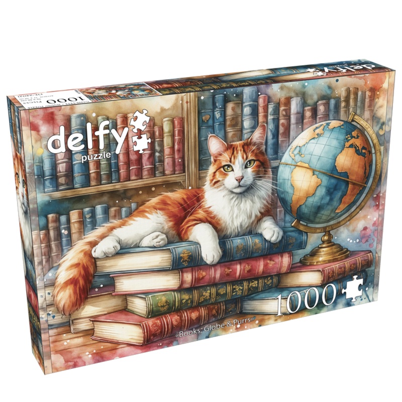 Books Globe and Purrs - 1000 mcx