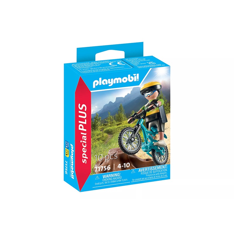 Cycliste avec vlo tout terrain - Special PLUS