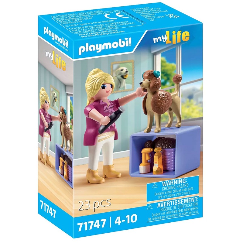 Toiletteuse avec caniche et accessoires - My Life