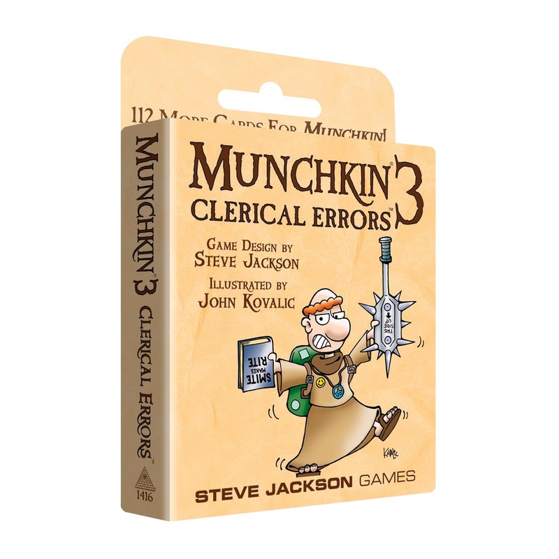 Munchkin 3 - Clerical Errors (Ext) (Ang)