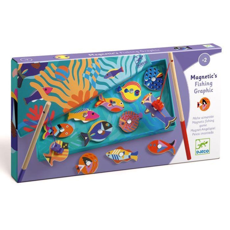 Pche aimante - Fishing Graphic (Multi)