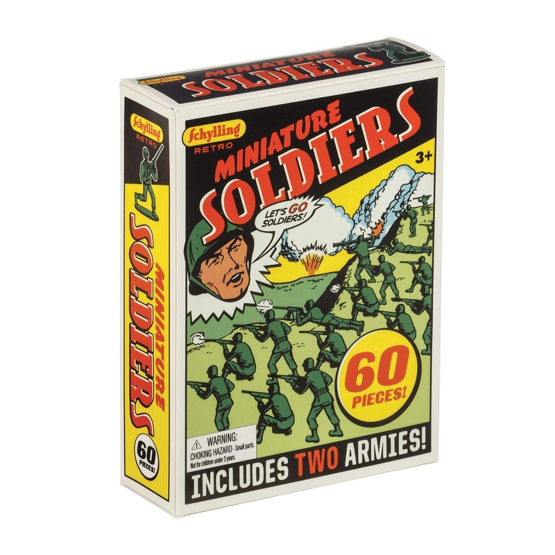 Minis Soldats Rtro - 60 pcs