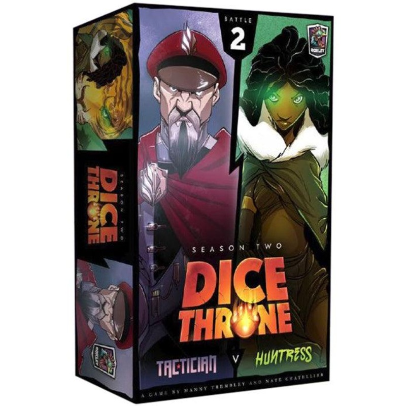 Dice Throne Saison 2 - Tactician vs Huntress (Ang)