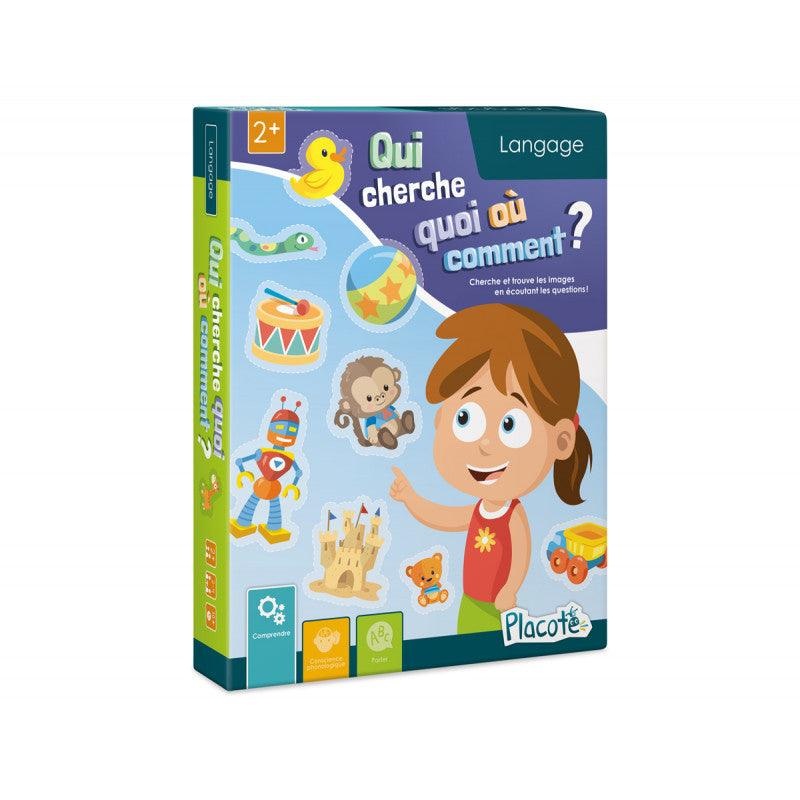 Qui cherche quoi o comment? (Fr)