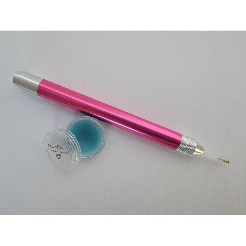 Stylet Lumineux Fushia et Cire Odorante