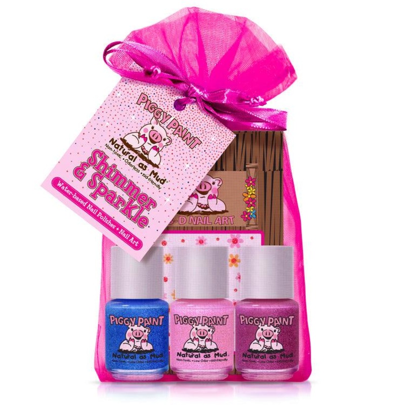 Vernis Piggy Paint - Ens cadeau Shimmer & Sparkle