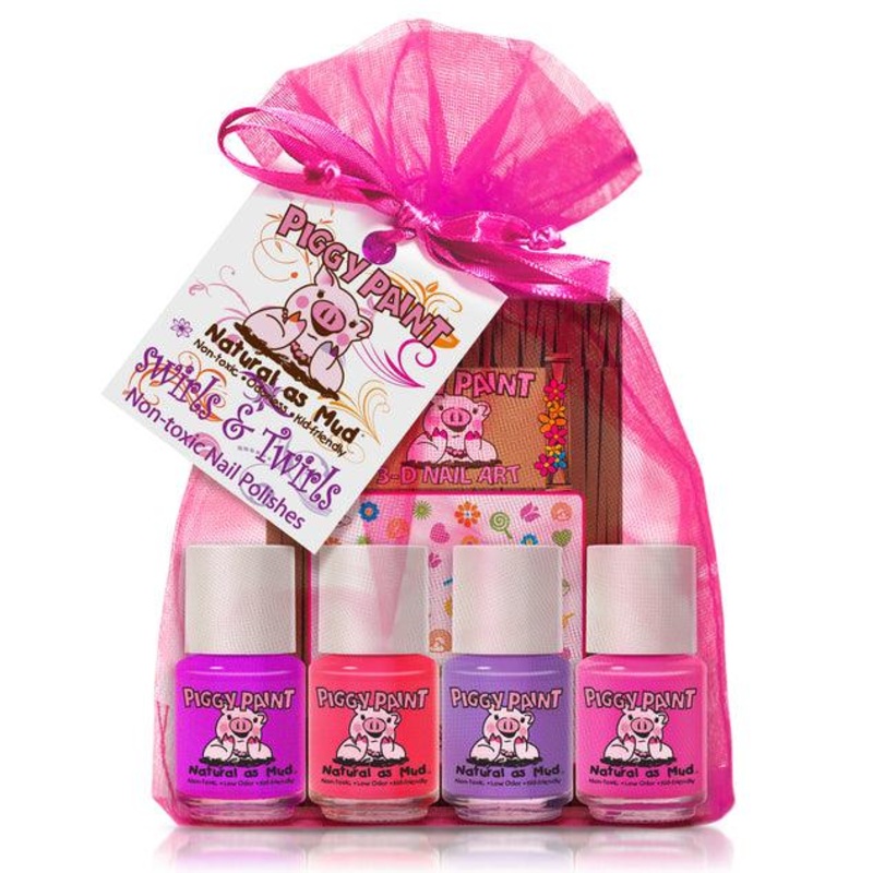 Vernis Piggy Paint - Ens cadeau Swirls & Twirls
