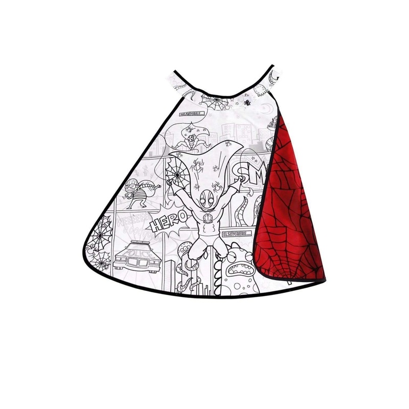 Colorie une Cape - Super Hro araign (4-7 ans)