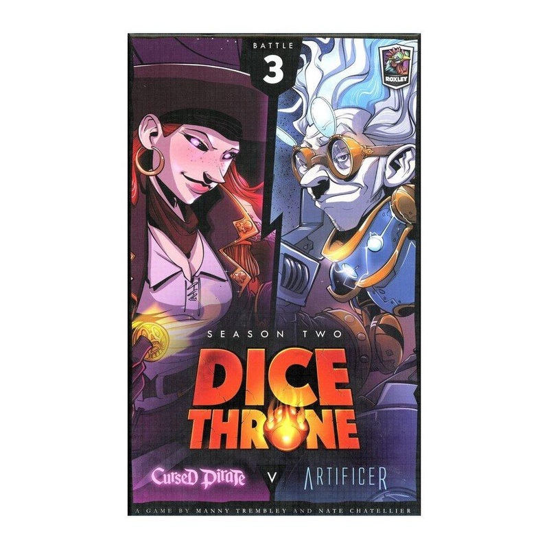 Dice Throne Saison 2 - Cursed Pirate vs Artificer (Ang)