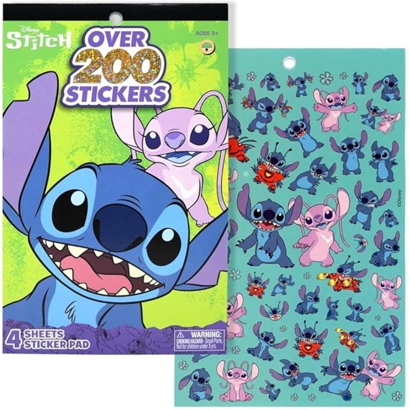 200 Autocollants Stitch