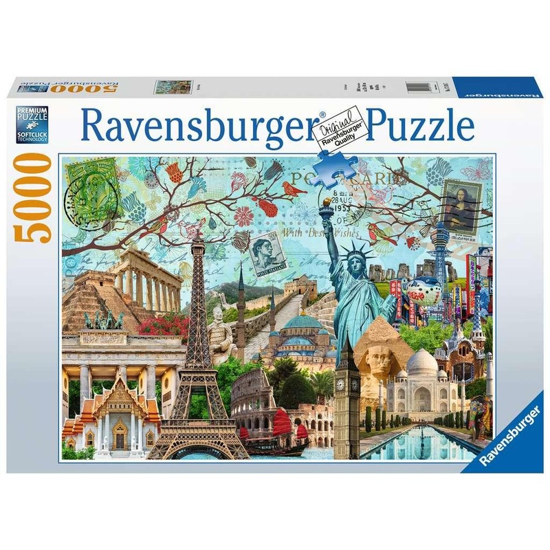 Carte Postale des Monuments - 5000 mcx