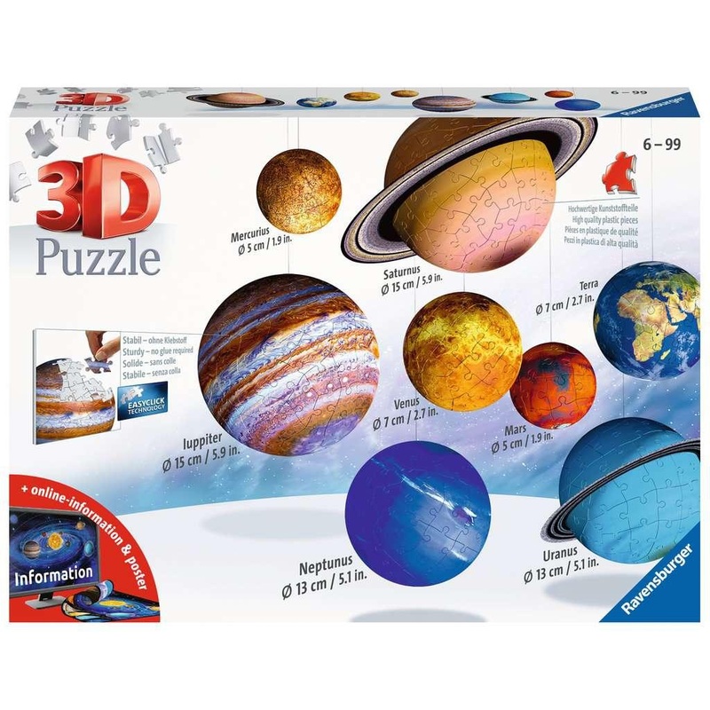Systme solaire - 522 pcs total
