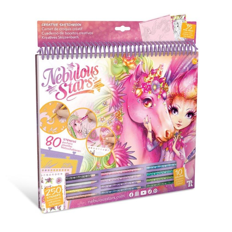 Carnet de croquis cratif - Chevaux fantastiques
