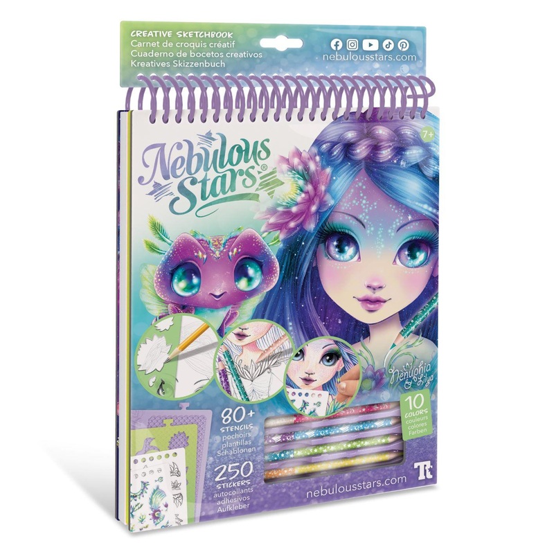 Carnet de croquis cratifs - Nenuphia et Lilya