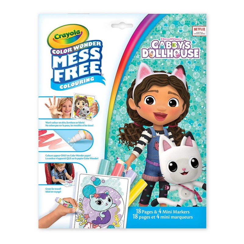 Pages  colorier Color Wonder - Gabby's Dollhouse