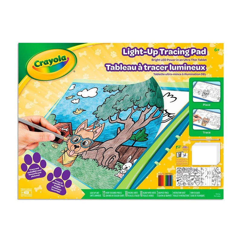 Tableau  tracer lumineux - Crayola