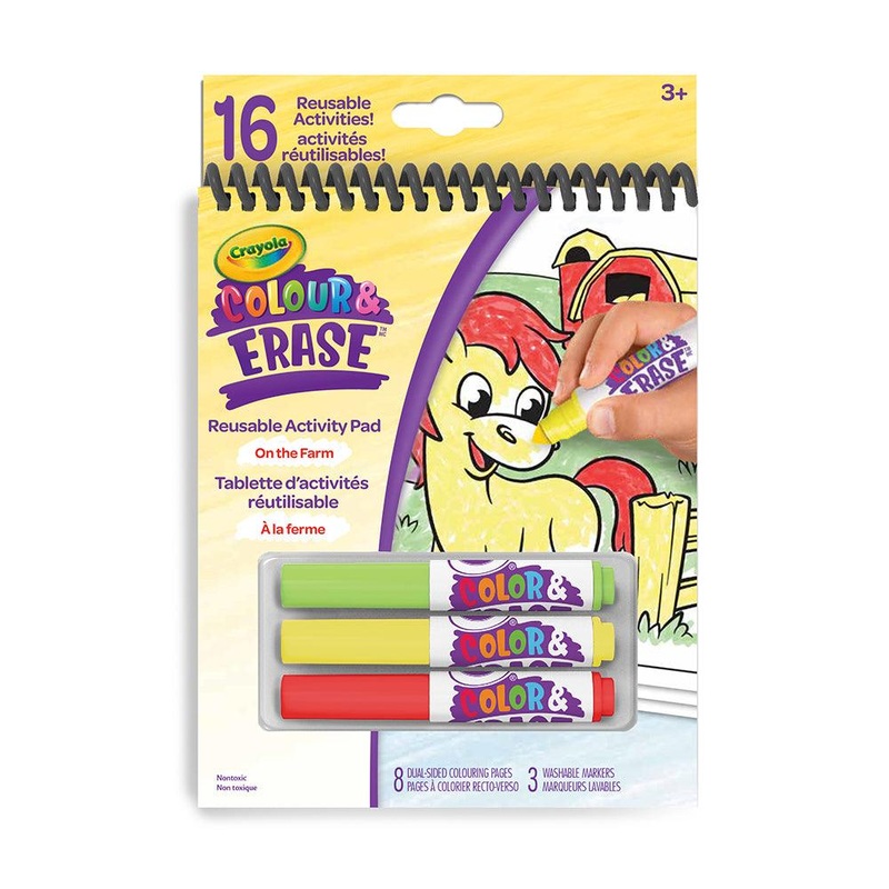 Tablette d'activits rutilisable - Amis de la ferme