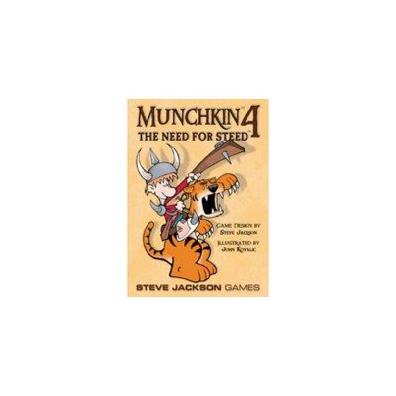 Munchkin 4 - Need for Steed (Ext) (Ang)