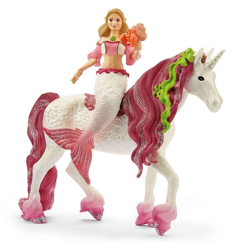 Sirne Feya sur licorne de mer - Bayala