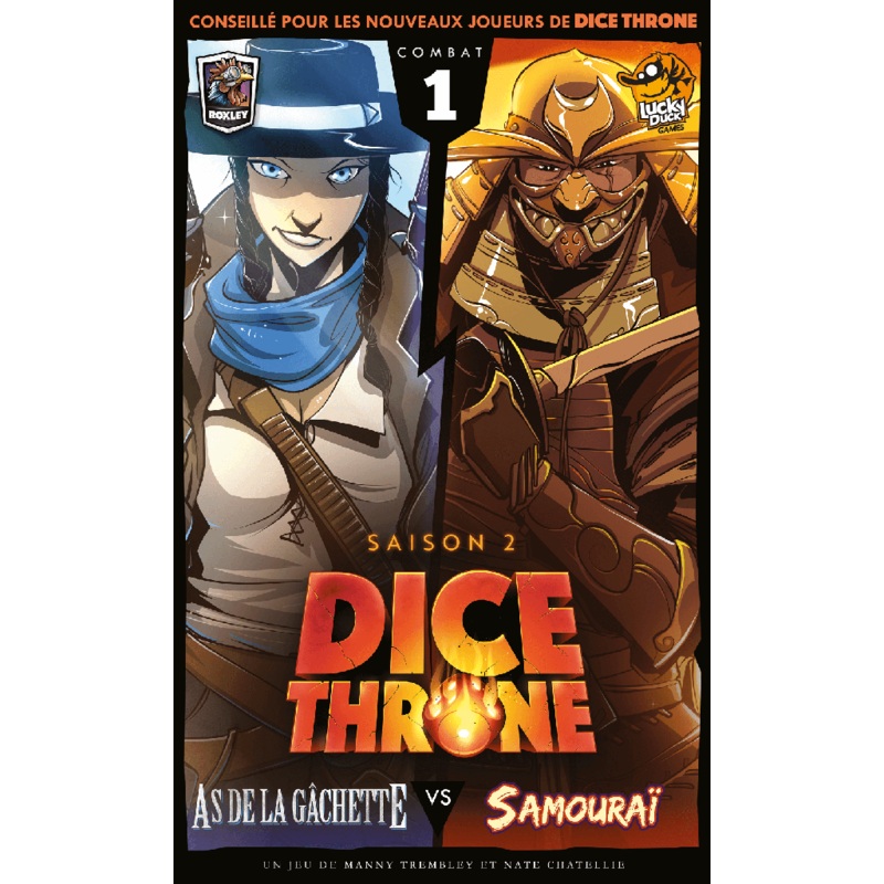 Dice Throne Saison 2 - As de la gchette vs Samourai (Fr)