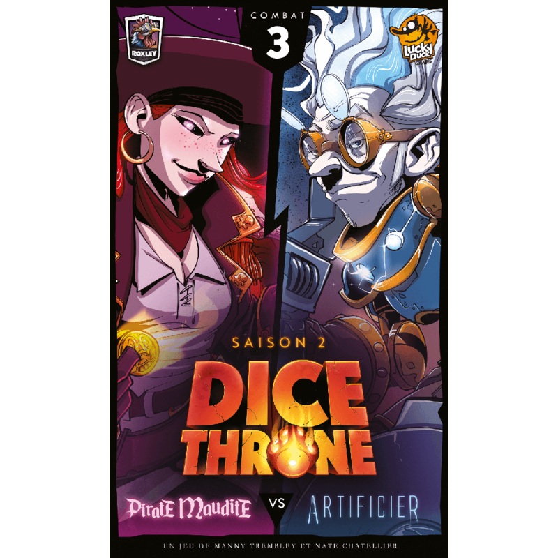 Dice Throne Saison 2 - Pirate Maudite vs Artificier (Fr)