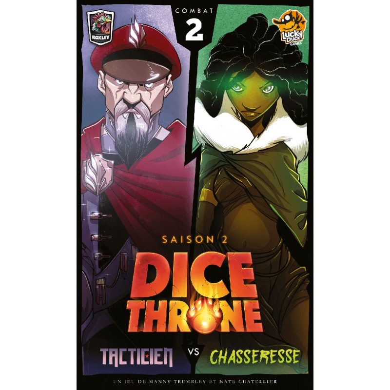 Dice Throne Saison 2 - Tacticien vs Chasseresse (Fr)