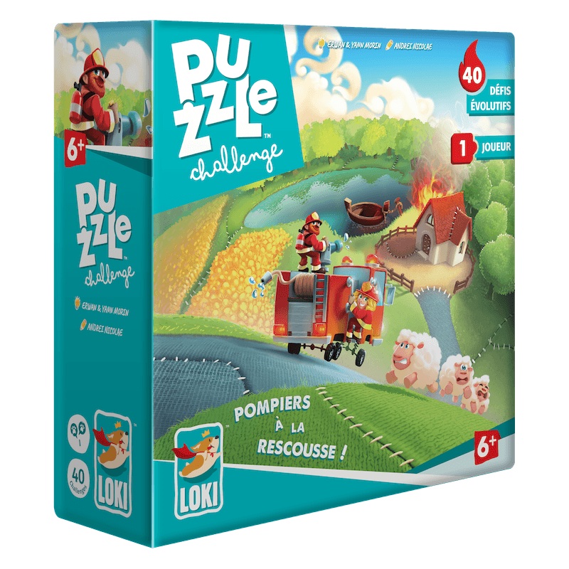 Puzzle Challenge - Pompiers  la rescousse (Fr)