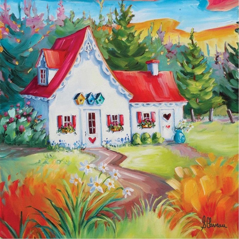 Romantique 40 x 40 cm