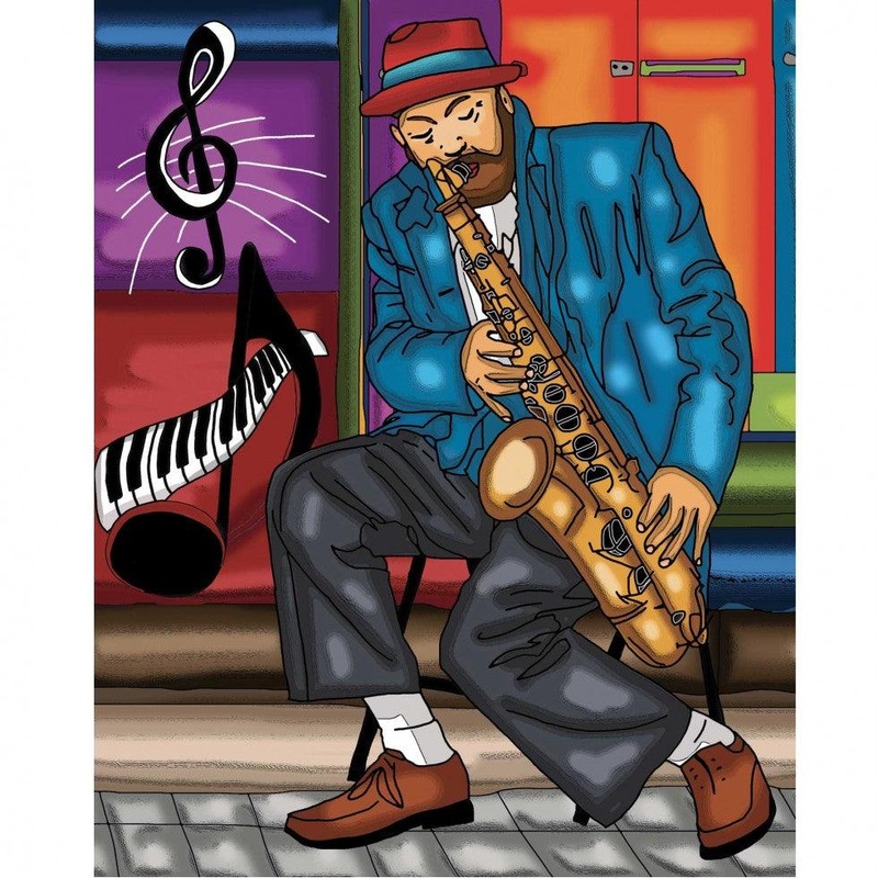 Smooth Jazz 40 x 50 cm