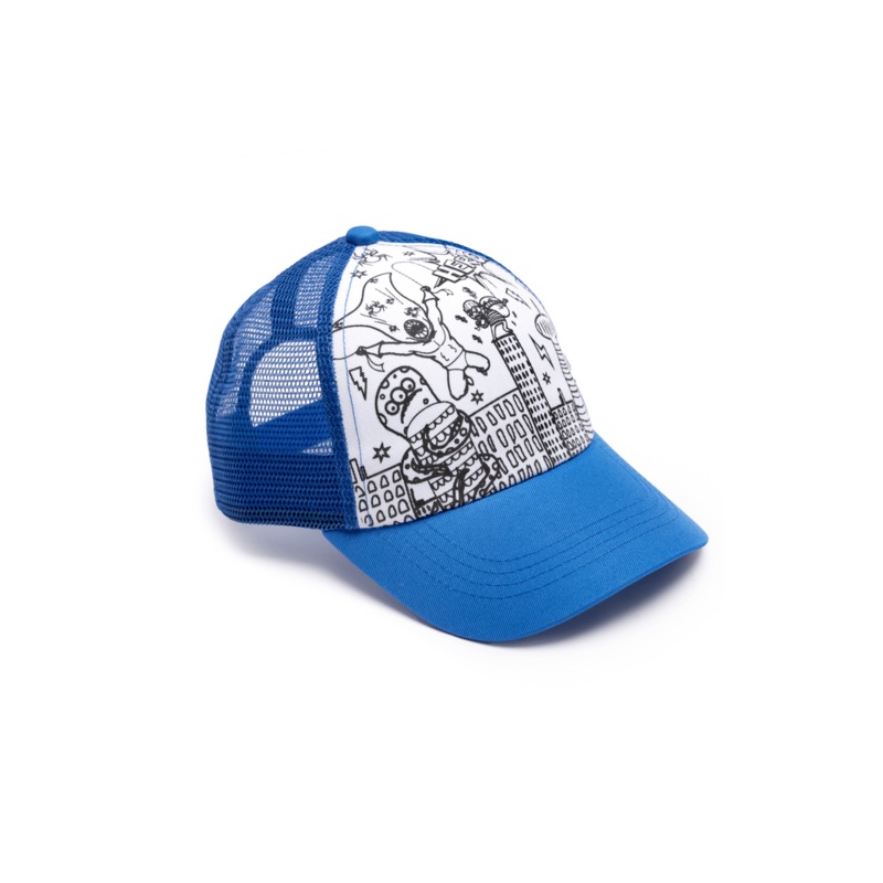 Colorie une casquette - Superhro