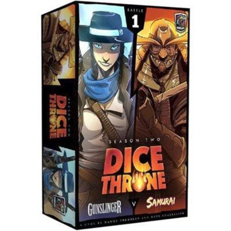 Dice Throne Season 2 - Gunslinger vs Samurai (Ang)