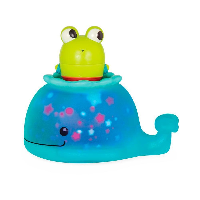 Baleine "Glow & Splash" avec grenouille