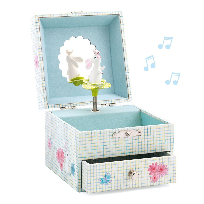Bote  bijoux musicale - Chanson lapin