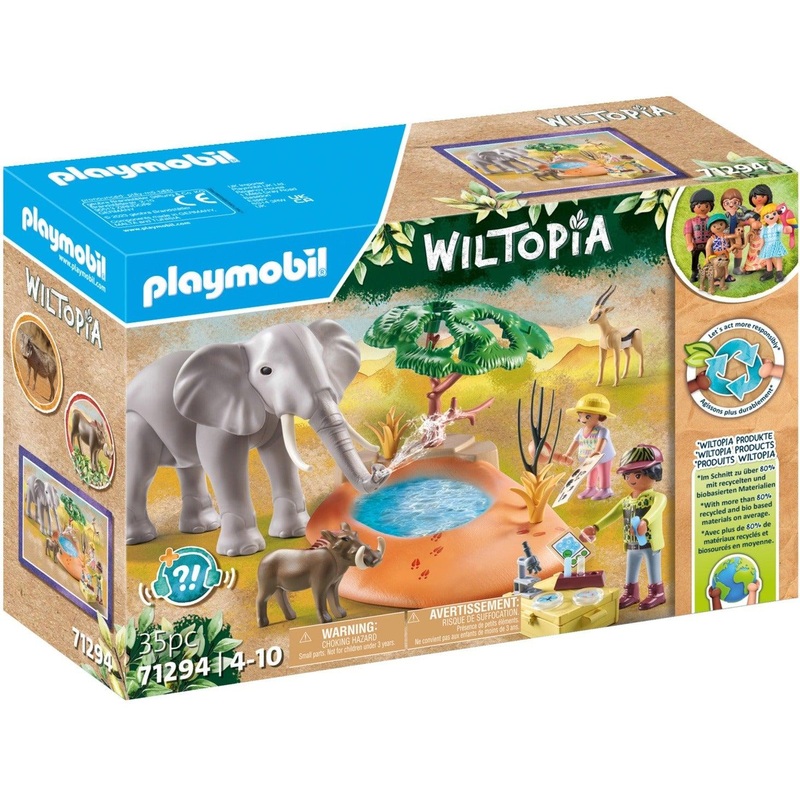Explorateurs avec animaux de la savane - Wiltopia