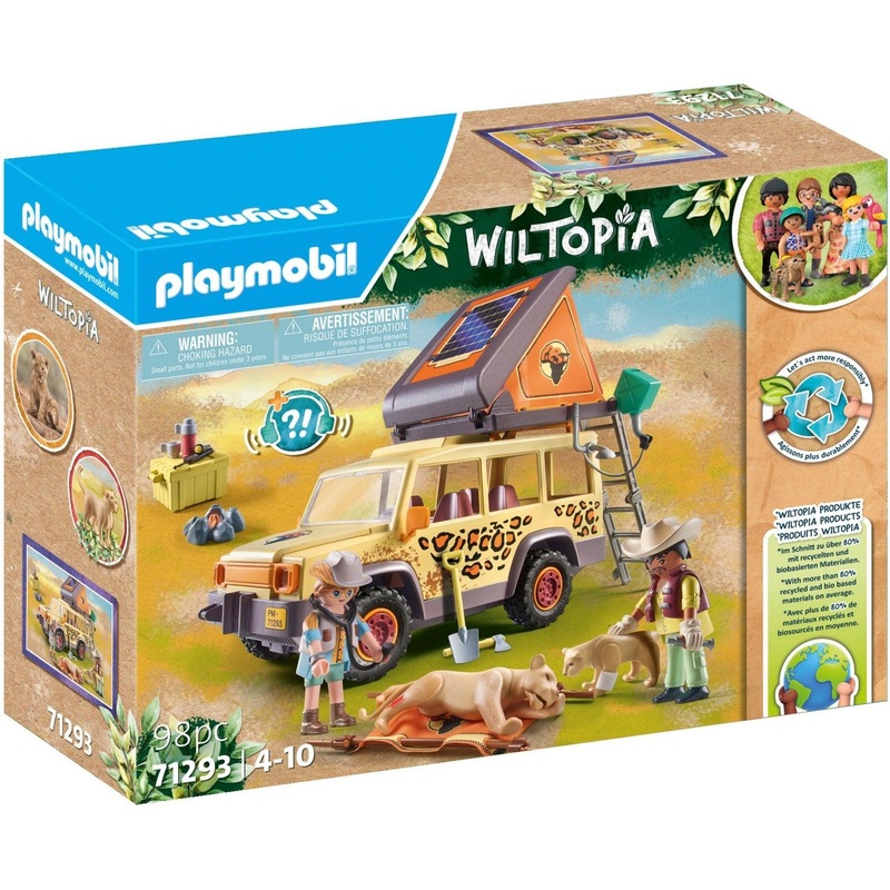 Explorateurs avec vhicule tout terrain - Wiltopia