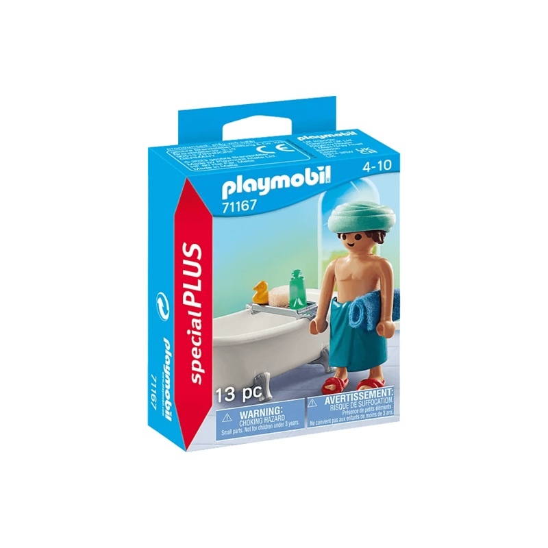 Homme et baignoire