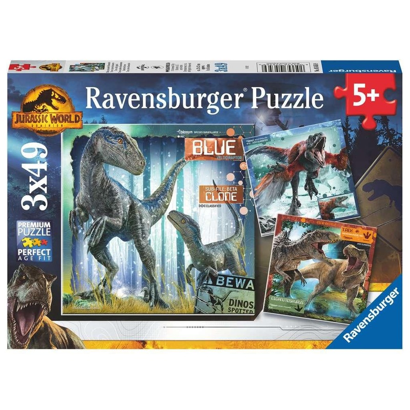 T-Rex et autres dinosaures - 3x49 mcx