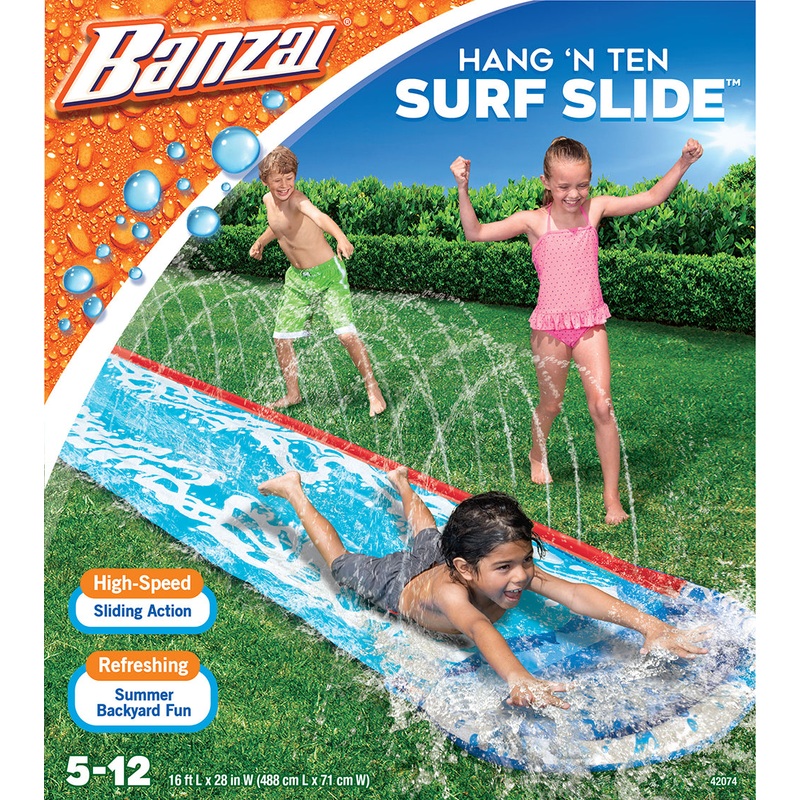Banzai - Glissade d'eau en longueur 16 po