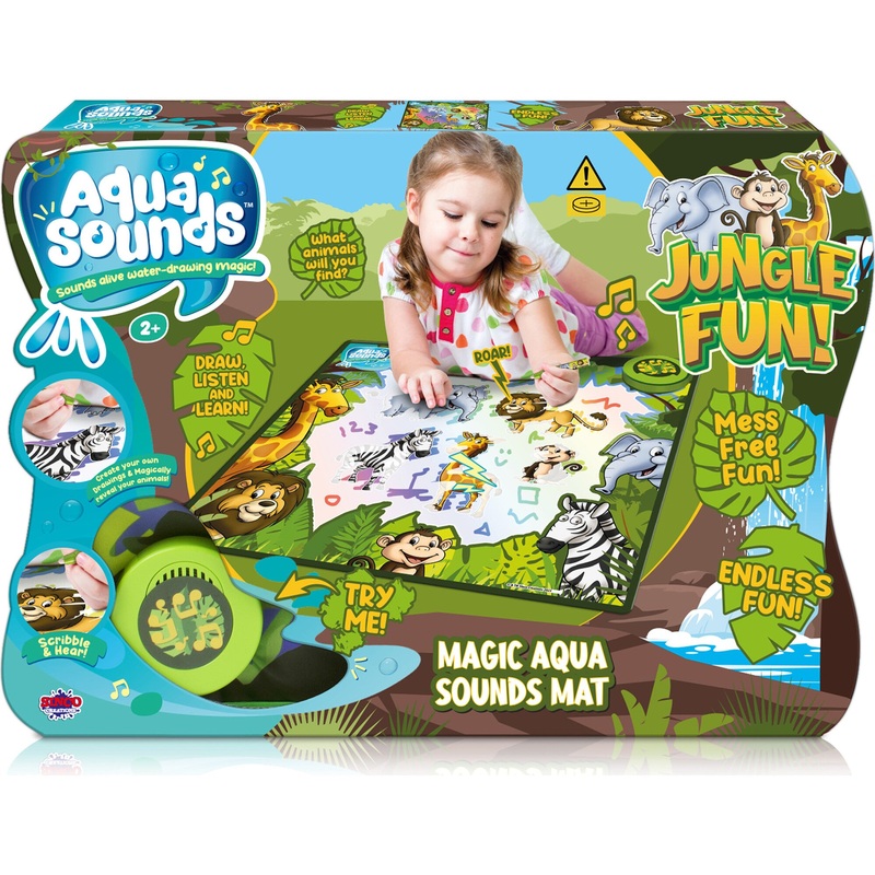 Tapis de dessin  l'eau interactif - Jungle Fun