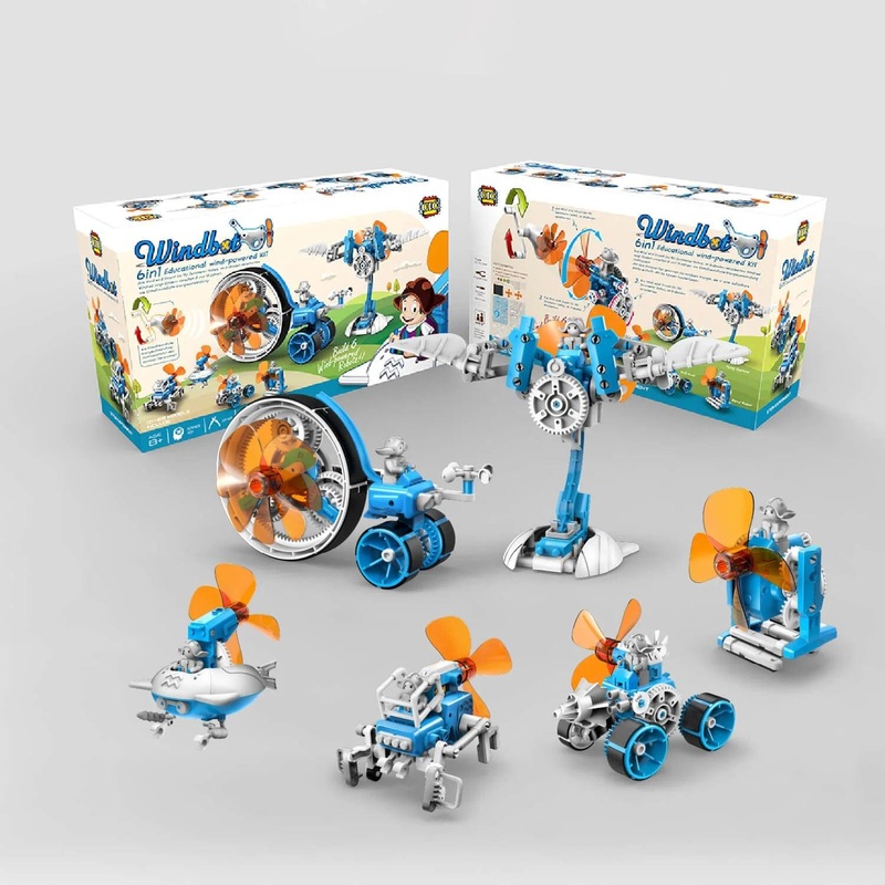 Windbots - Kit olien ducatif 6 en 1 (Bil)