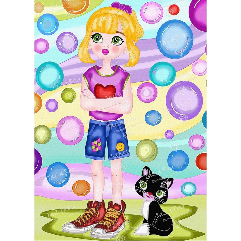 Broderie de diamants Deluxe - Bubble Dreams