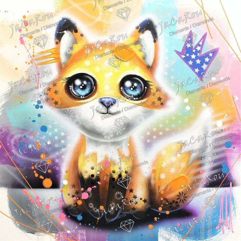 Broderie de diamants Deluxe - Frankie