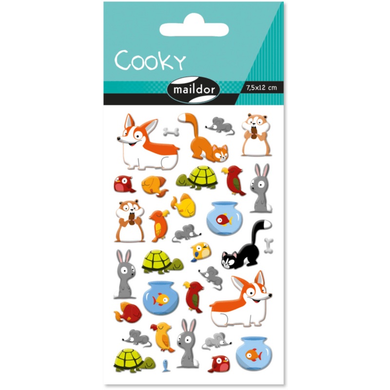 Gommettes Cooky - Animaux domestiques