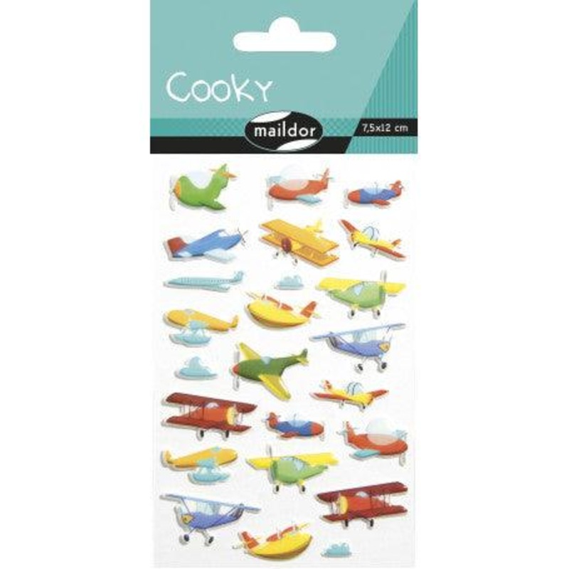 Gommettes Cooky - Avions