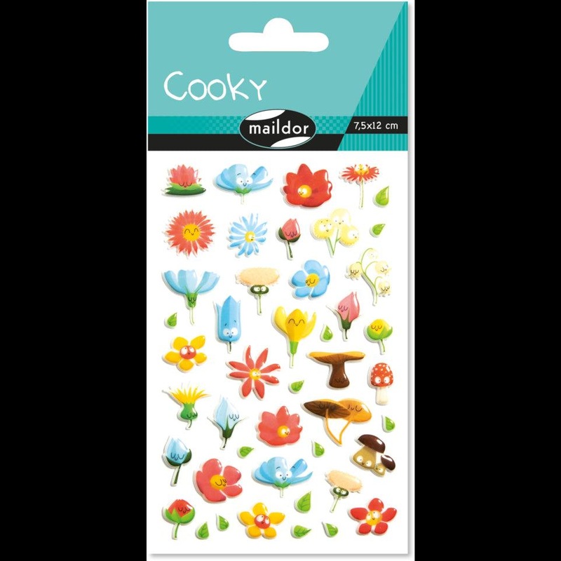 Gommettes Cooky - Fleurs