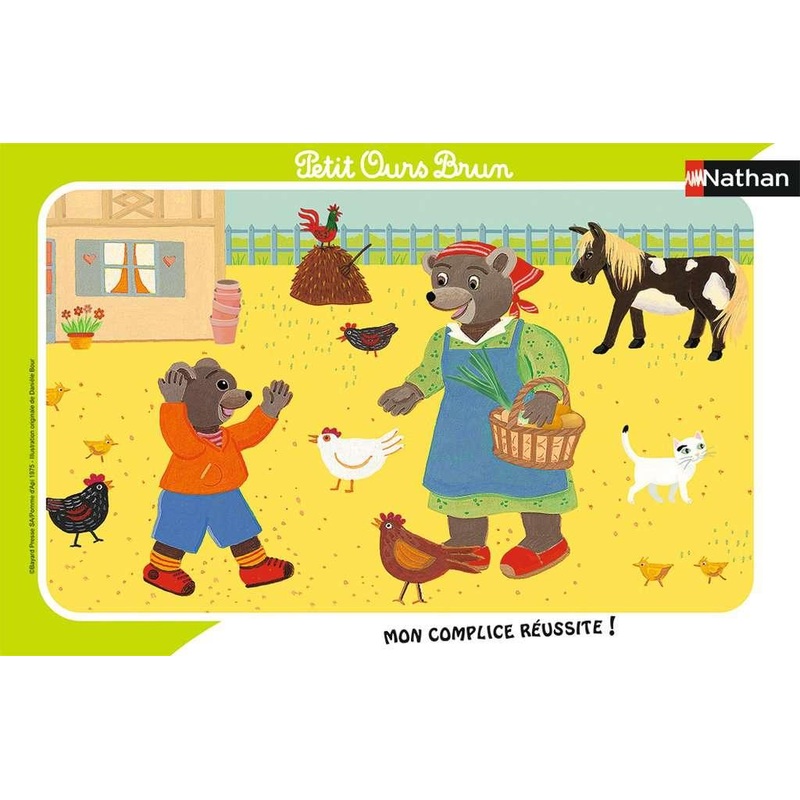 Petit Ours Brun  la ferme - 15 mcx