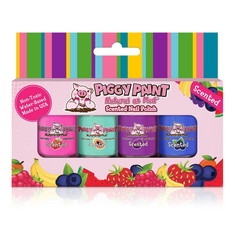 Vernis Piggy Paint - Coffret senteur fruit