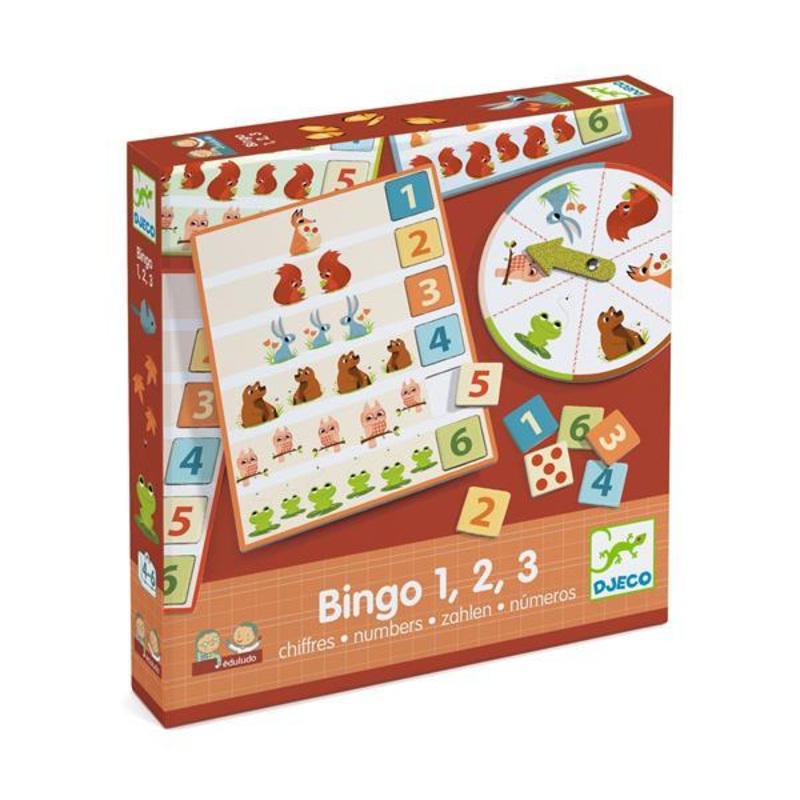 Bingo 1-2-3 (Bil)